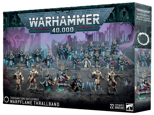 40K - THOUSAND SONS: WARPFLAME THRALLBAND (Cut-Off   - 24-5-2025)
