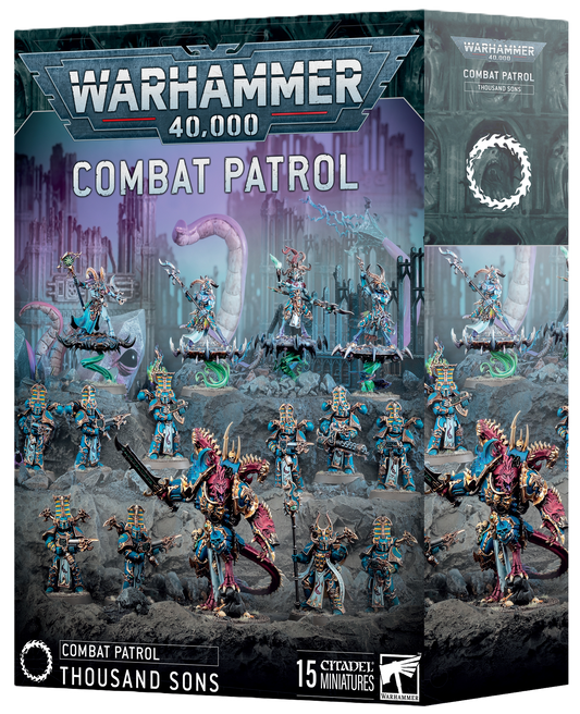 40K - COMBAT PATROL: THOUSAND SONS (Cut-Off   - 24-5-2025)