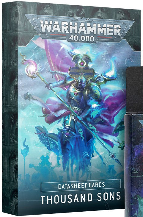 40K - DATASHEET CARDS: THOUSAND SONS (ENGLISH) (Cut-Off   - 24-5-2025)