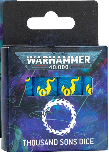 40K - WARHAMMER 40000: THOUSAND SONS DICE (Cut-Off   - 24-5-2025)