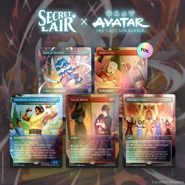 Secret Lair - "Avatar: The Last Airbender" Set