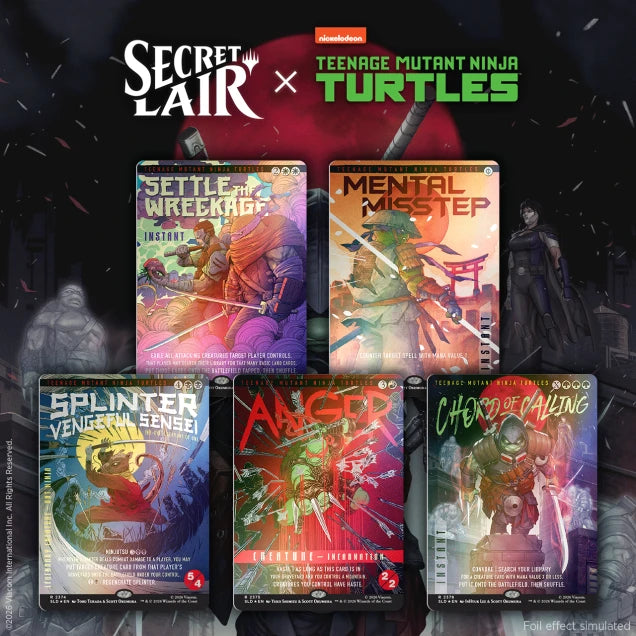 Secret Lair - "Teenage Mutant Ninja Turtles" Set