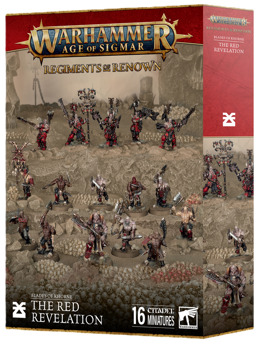 AOS BLADES OF KHORNE: THE RED REVELATION (Cut-Off  - 26-7-2025)
