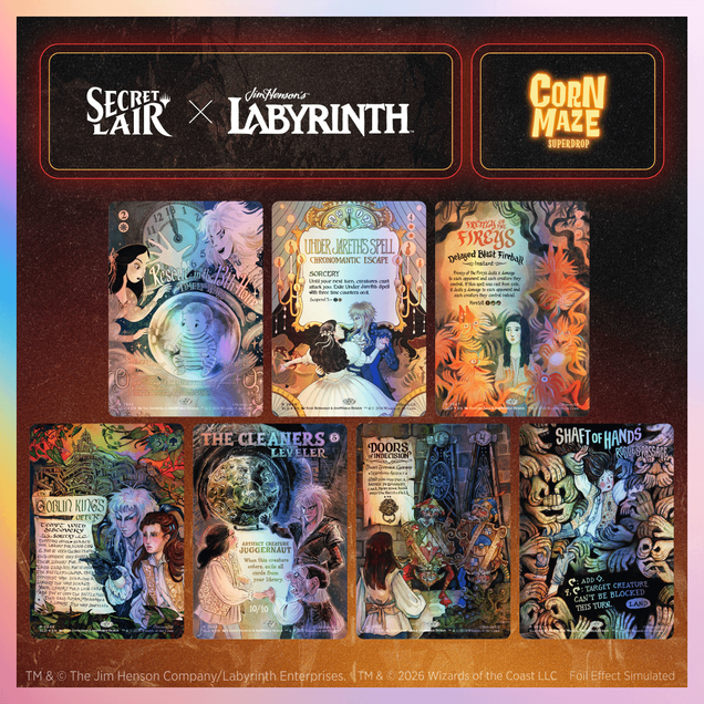 Secret Lair - "Jim Henson’s Labyrinth" Set
