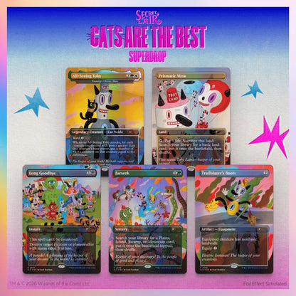 Secret Lair - "Cats are the Best" Set