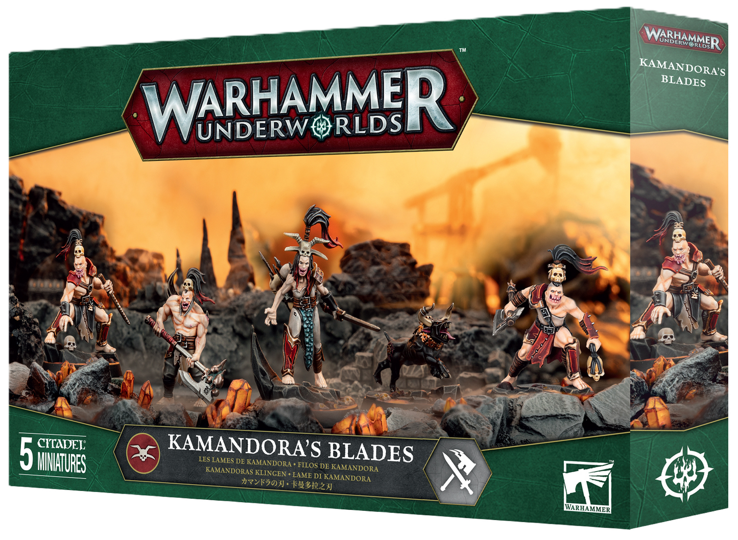 AOS WARHAMMER UNDERWORLDS:KAMANDORA'S BLADES (Cut-Off  - 26-7-2025)