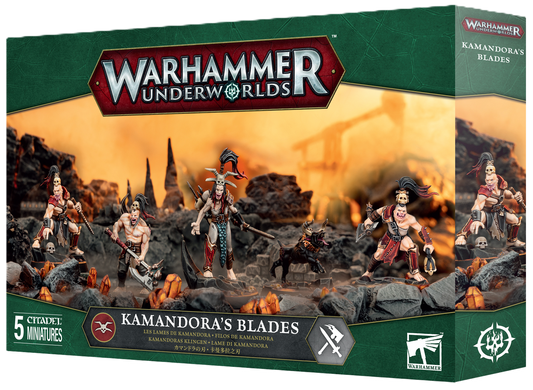 AOS WARHAMMER UNDERWORLDS:KAMANDORA'S BLADES (Cut-Off  - 26-7-2025)