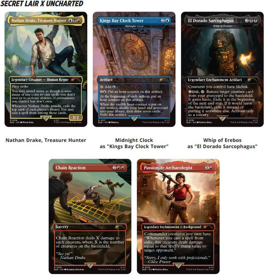 (Pre Order) Secret Lair - "Uncharted" Set (Cut off 19-10)