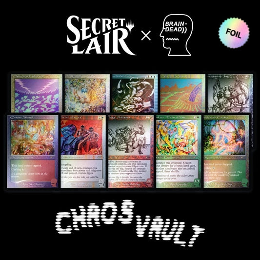 (Pre Order) Secret Lair (Chaos Vault) - "Brain Dead" Series (Cut off 01-03)