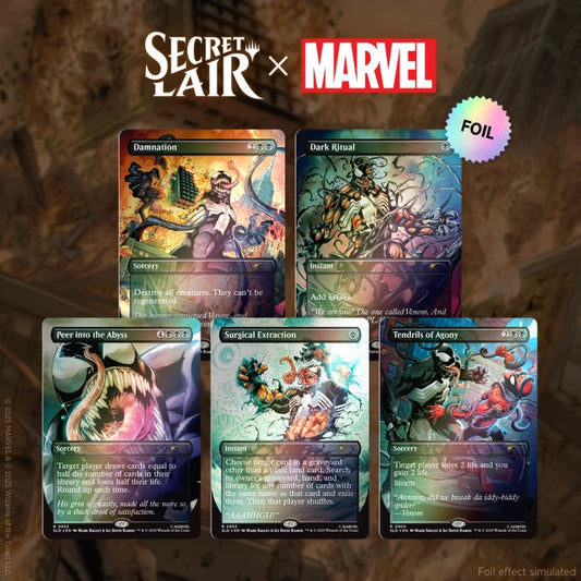 Secret Lair - "Marvel's Spider-Man / Venom" Set