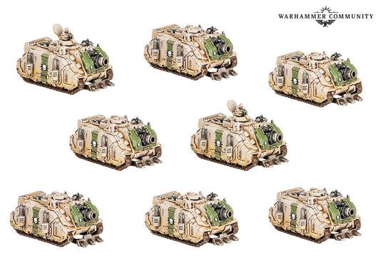 (Pre-Order) L/I: VINDICATOR SIEGE TANK SQUADRON (Cut-Off  - 30-8-2025)