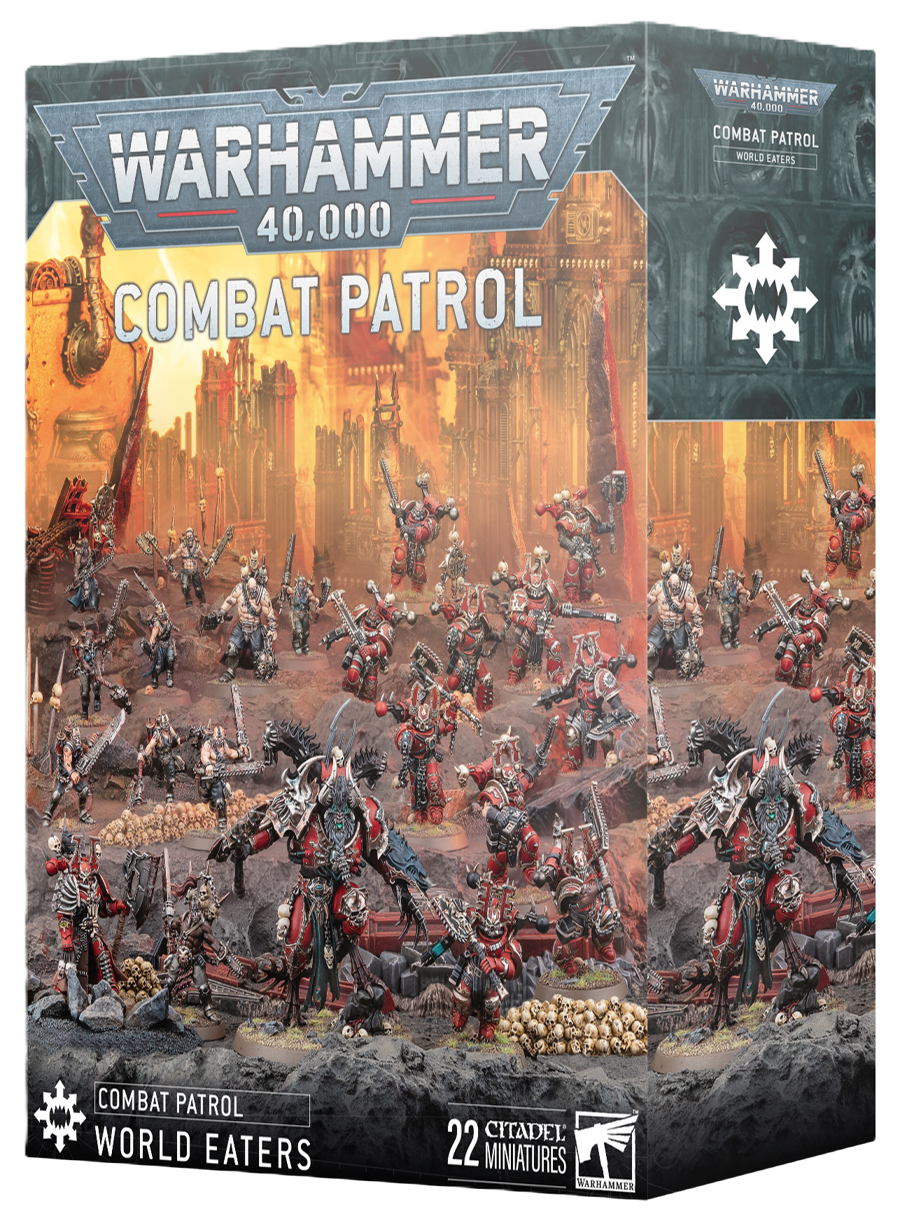 40K - COMBAT PATROL: WORLD EATERS (Cut-Off 03-05-25)