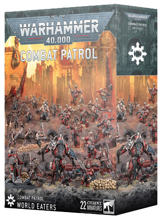 40K - COMBAT PATROL: WORLD EATERS (Cut-Off 03-05-25)