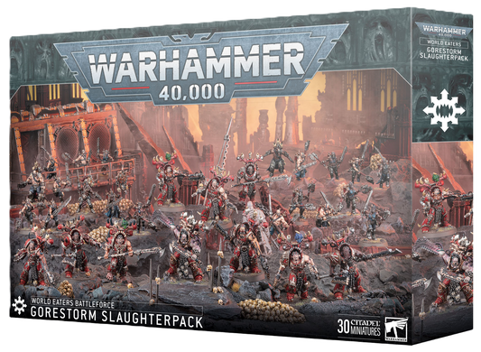 WORLD EATERS: GORESTORM SLAUGHTERPACK (Cut-Off 03-05-25)