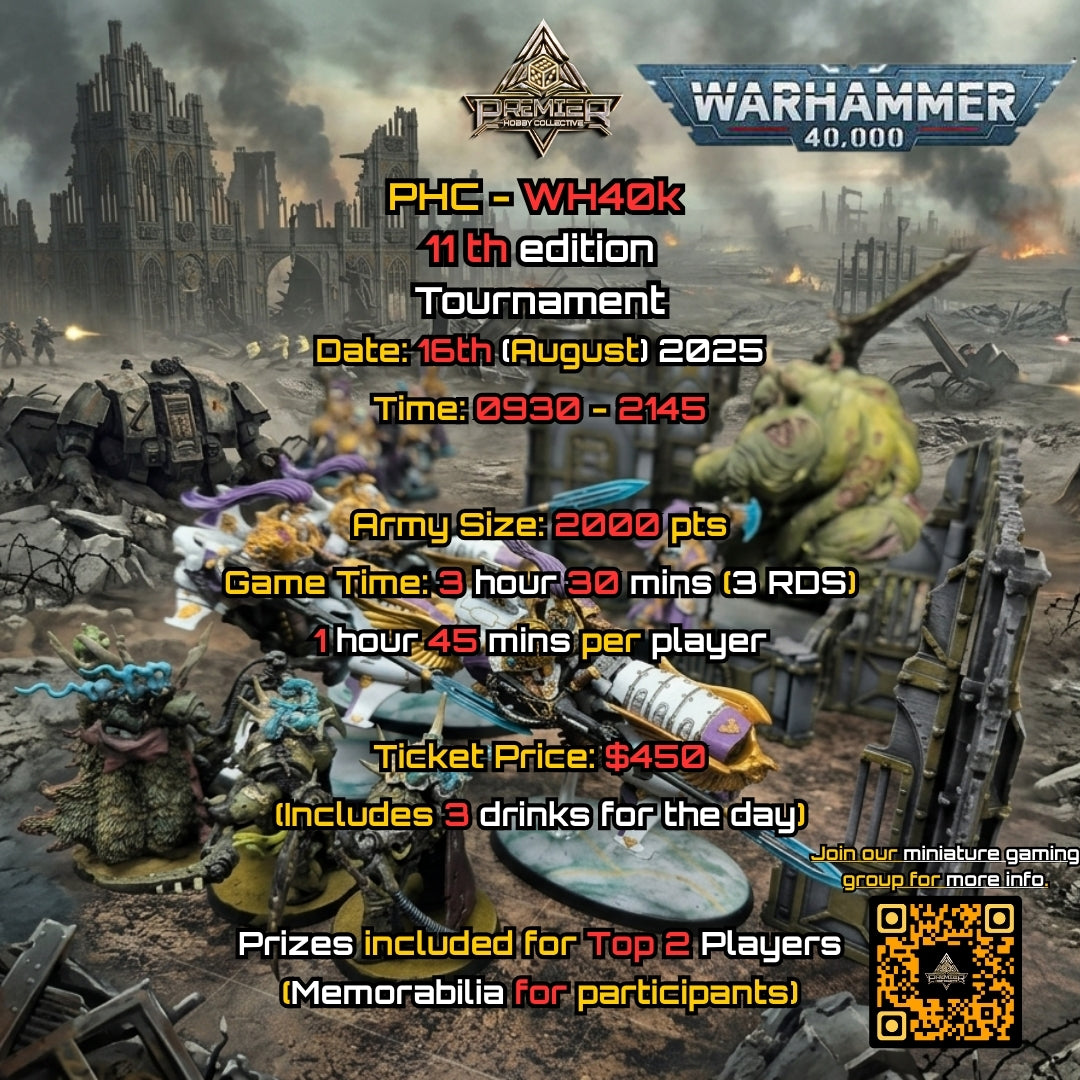PHC - Warhammer 40k "WAGGHHH BOSS Gauntlet" Tournament (Event ticket)