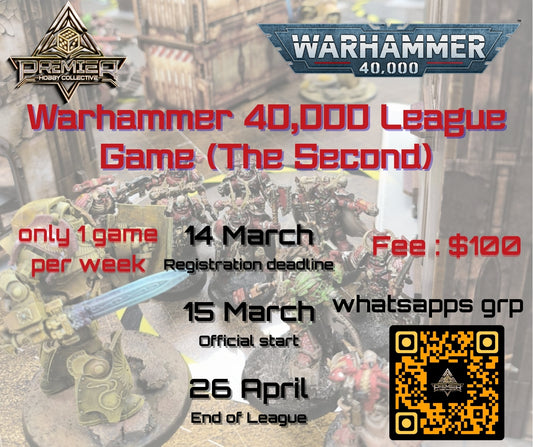 PHC - Warhammer 40,000 League game