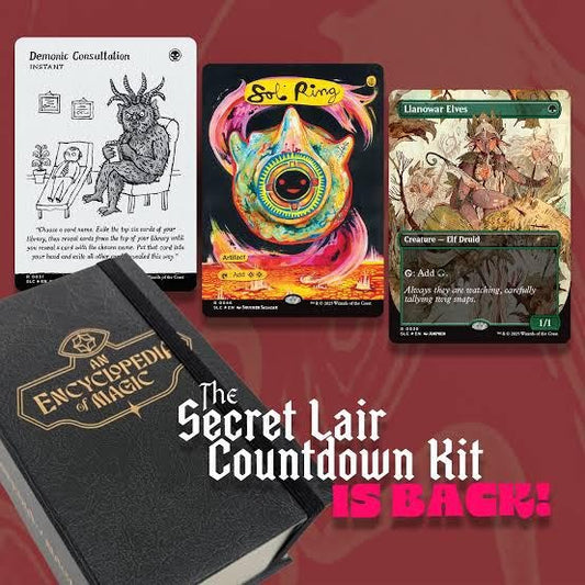 (Pre Order) Secret Lair - "Countdown Kit: An Encyclopedia of Magic" Set (Cut off 09-11)