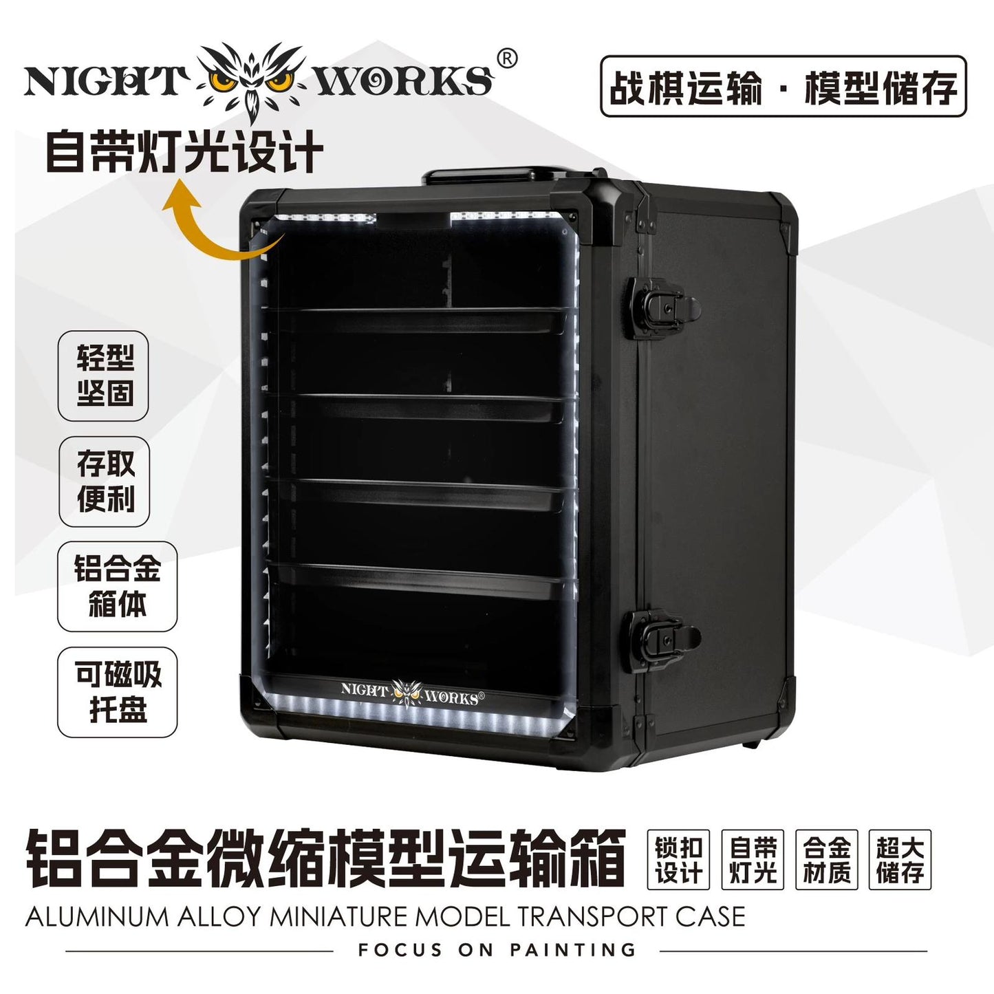 (NightWorks) Miniatures Transport Case