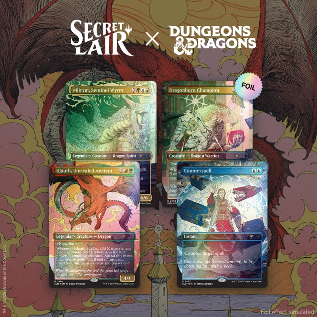 Secret Lair - "D&D Dungeons And Dragons" Set