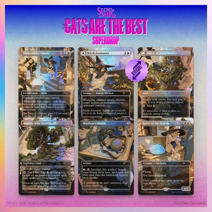 Secret Lair - "Cats are the Best" Set