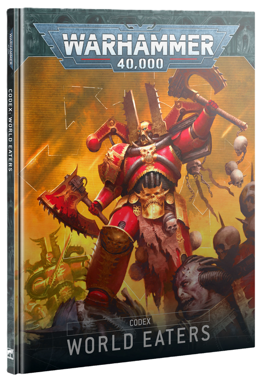 40K - CODEX: WORLD EATERS (ENGLISH) (Cut-Off 03-05-25)