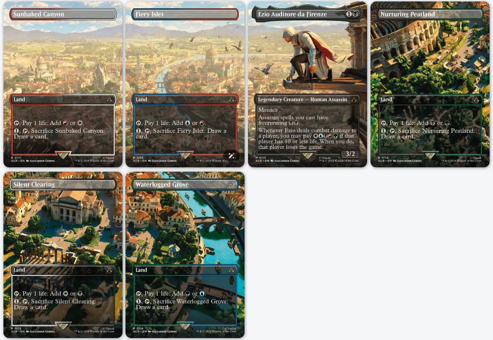 Magic: The Gathering "Assassin’s Creed" (ACR) Series
