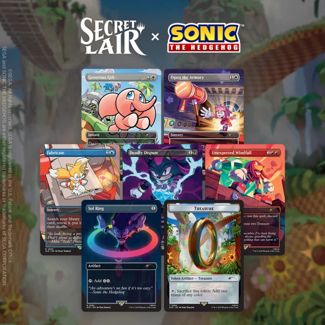 Secret Lair - "Sonic Superdrop" Set