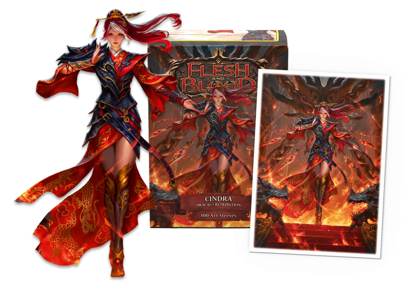 Dragon Shield 100 - Standard Deck Protector Sleeves - (Art Matte)