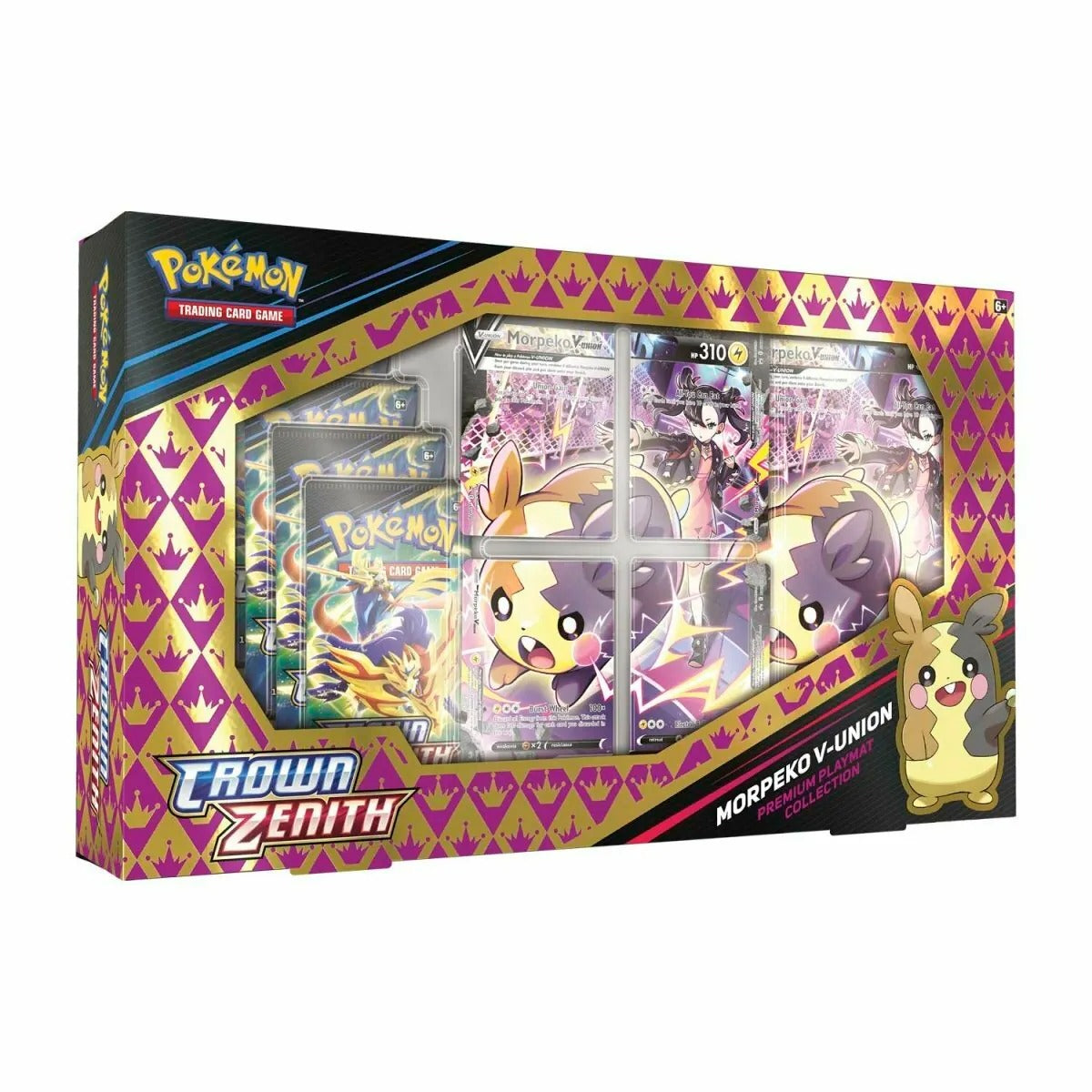 Pokemon TCG -  "Morpeko V-Union" (Zenith Premium Playmat Collection) (EN)
