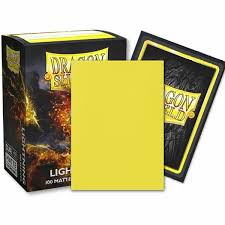 Dragon Shield 100 - Standard Deck Protector Sleeves - Dual Matte - Lightning(Ailia)
