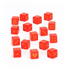 WARHAMMER 40000: BLOOD ANGELS DICE