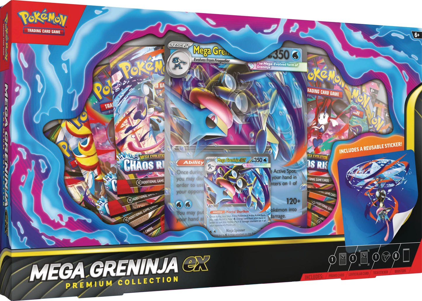 (Pre Order) Pokemon TCG - "Mega Greninja EX" (Premium Collection) (EN) (Cut off 28-06)