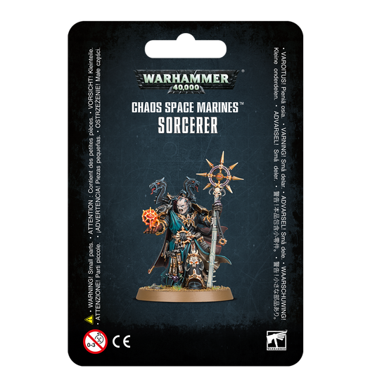 40K - CHAOS SPACE MARINES: SORCERER