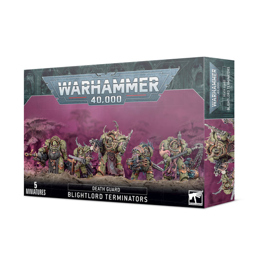 40K - DEATH GUARD: BLIGHTLORD TERMINATORS