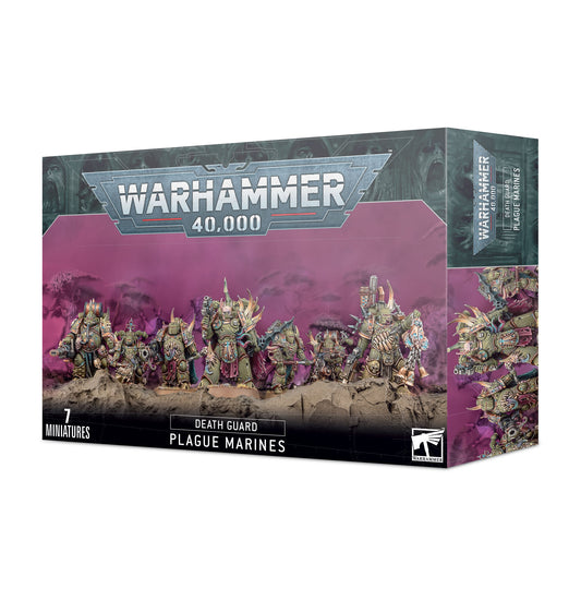 40K - DEATH GUARD PLAGUE MARINES