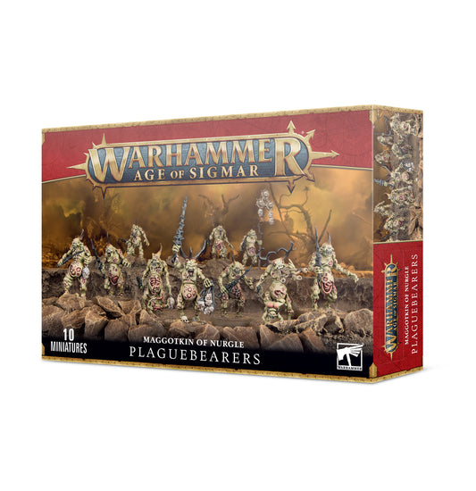 AOS - MAGGOTKIN OF NURGLE: PLAGUEBEARERS