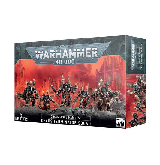 40K - CHAOS SPACE MARINES: TERMINATORS