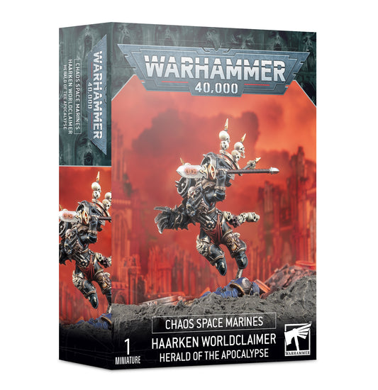 40K - CHAOS SPACE MARINES:HAARKEN WORLDCLAIMER