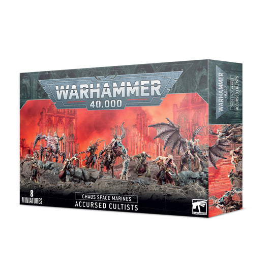 40K - CHAOS SPACE MARINE: ACCURSED CULTISTS
