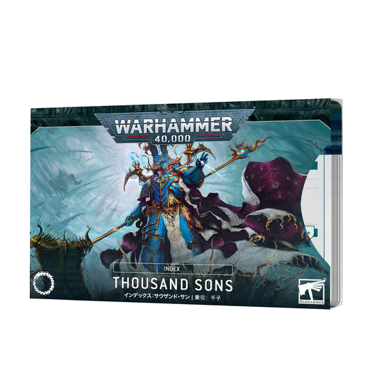 40K - INDEX CARDS: THOUSAND SONS (ENG)