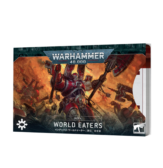 40K - INDEX CARDS: WORLD EATERS (ENG)