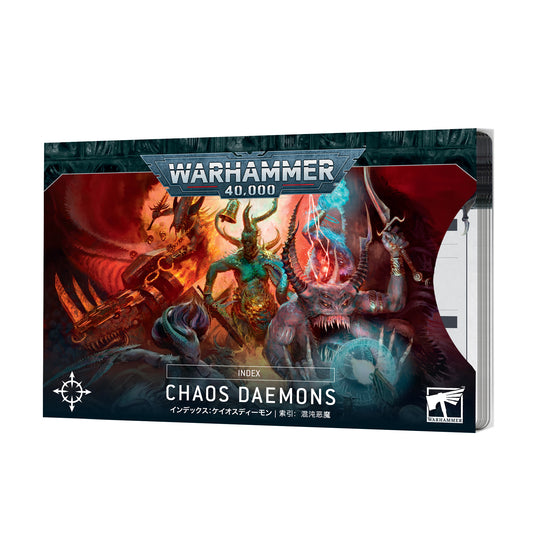 40K - INDEX CARDS: CHAOS DAEMONS (ENG)
