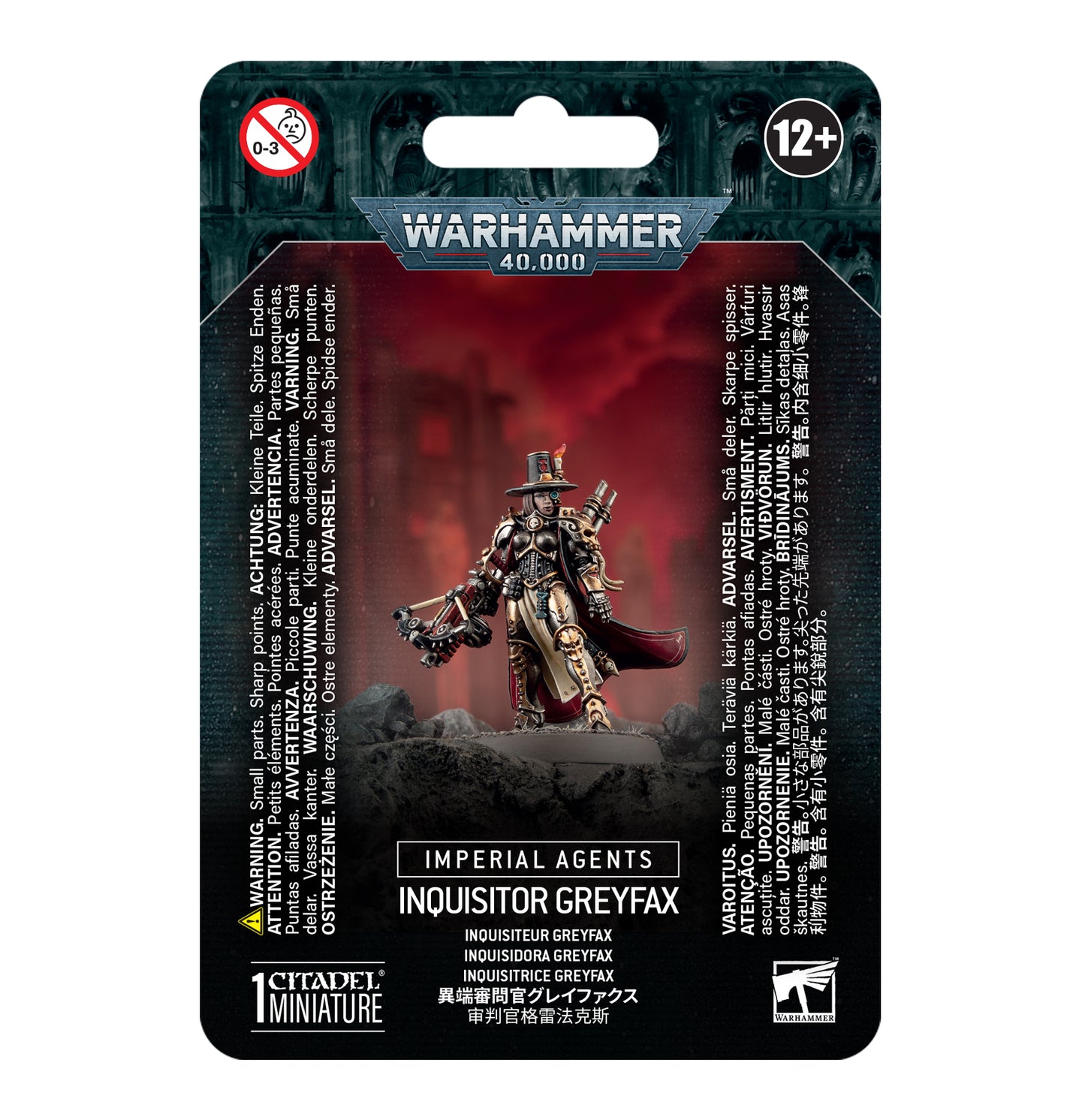 40K - IMPERIAL AGENTS: INQUISITOR GREYFAX