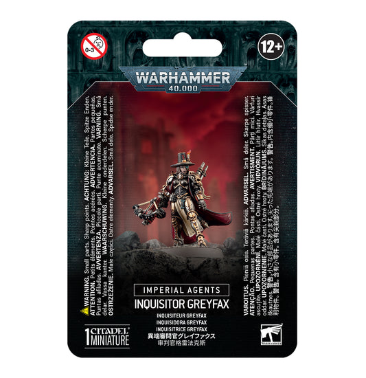 40K - IMPERIAL AGENTS: INQUISITOR GREYFAX