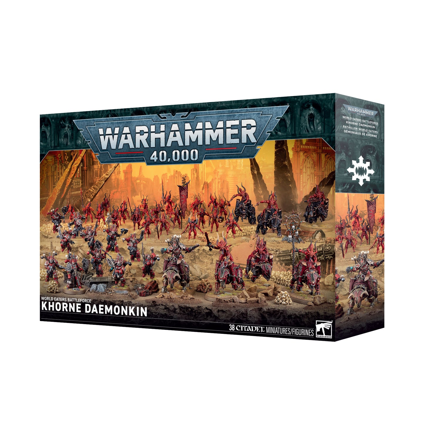 40K - WORLD EATERS B/FORCE: KHORNE DAEMONKIN