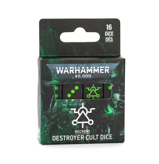 40K - NECRONS: DESTROYER CULT DICE
