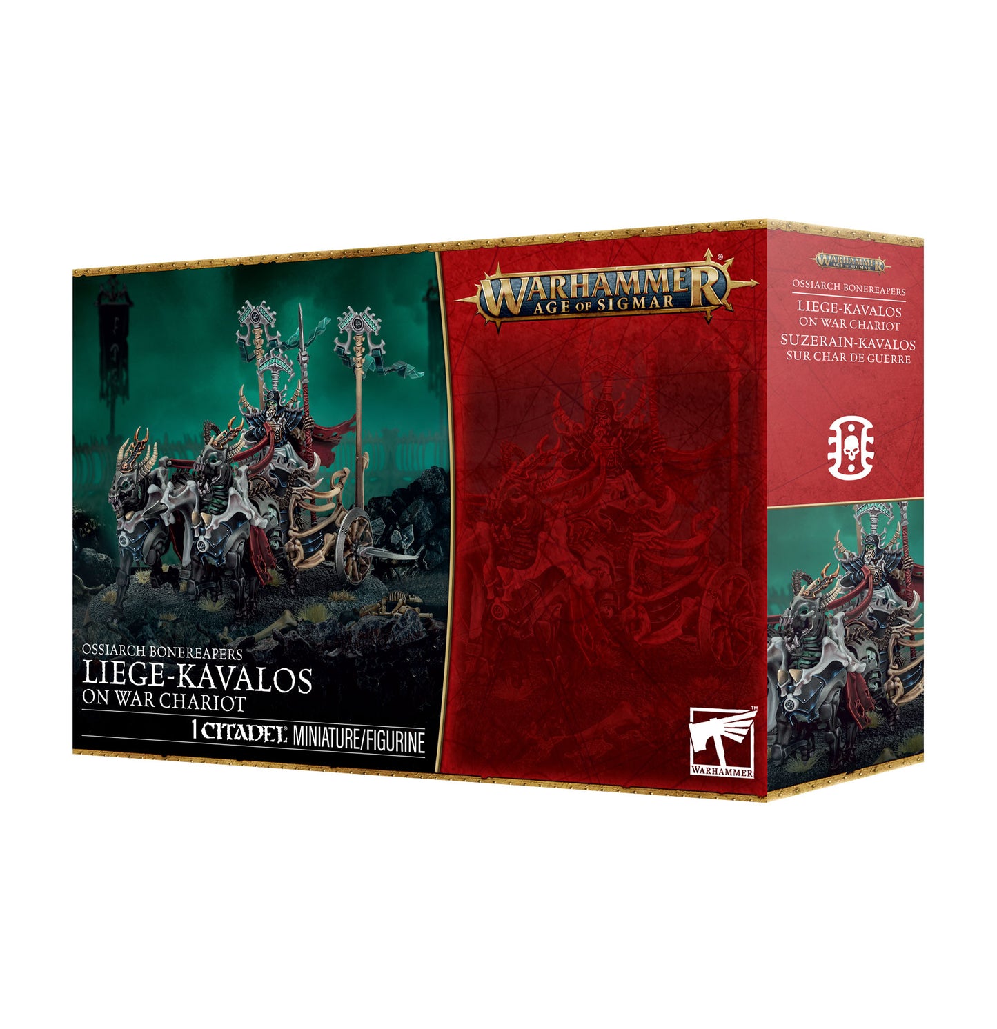 AOS - O/B: LIEGE-KAVALOS ON WAR CHARIOT