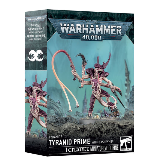 (Pre-Order) 40K - TYRANIDS: TYRANID PRIME WITH LASH WHIP (Cut-Off  14 -03-2026)