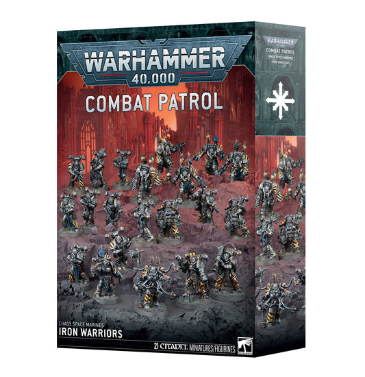 (Pre-Order) 40K - COMBAT PATROL: IRON WARRIORS