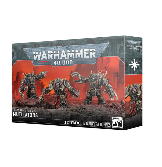 (Pre-Order) 40K - CHAOS SPACE MARINES: MUTILATORS
